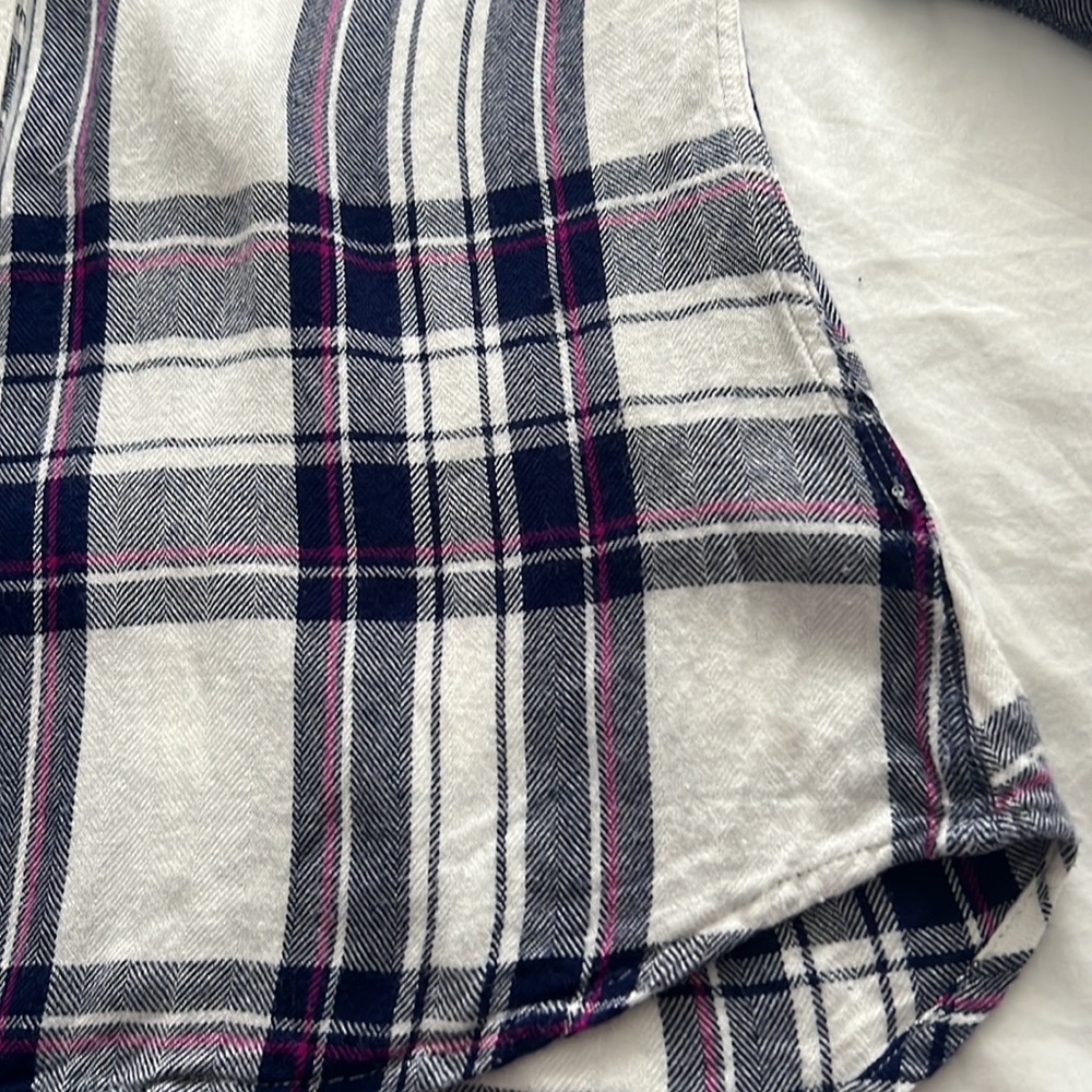 Rails Button Down Checkered Shirt - image 8